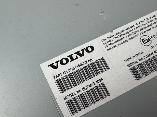 Підсилювач звуку аудіосистеми 31456202 VOLVO