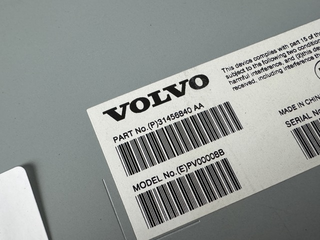 Підсилювач звуку аудіосистеми 31456840 VOLVO
