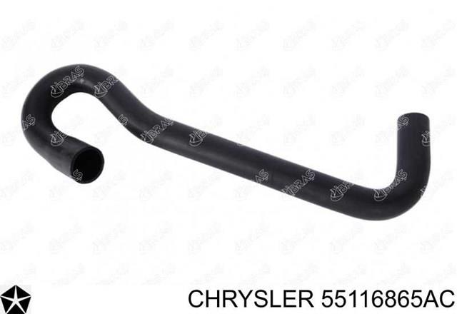 Патрубок системи охолодження 55116865AC CHRYSLER