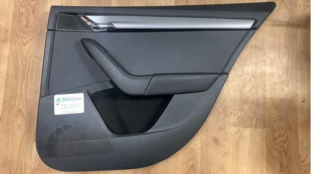Дверна карта, права, задня 5E5867212 VAG