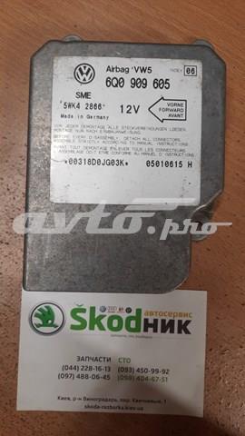 Модуль-процесор керування подушки безпеки 6Q0909605 VAG