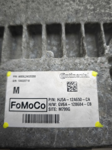 HJ5A12A650CA Ford
