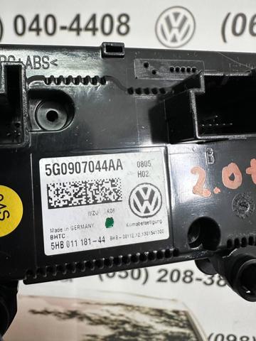 Механізм управління кондиціонером 5G0907044AA VAG