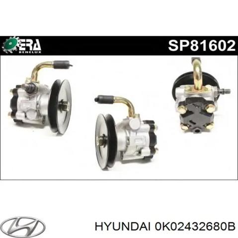 Насос гідравліки 0K02432680B HYUNDAI