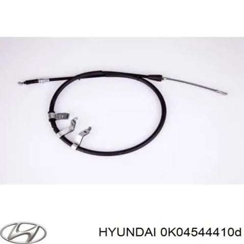 Трос ручного гальма задній, правий 0K04544410D HYUNDAI