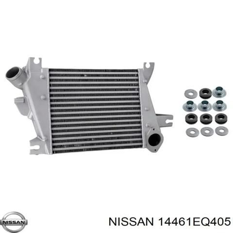 Радіатор интеркуллера 14461EQ405 NISSAN