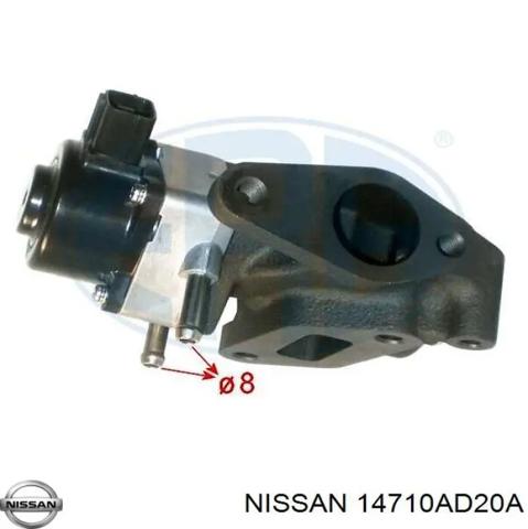 Клапан EGR рециркуляції газів 14710AD20A NISSAN
