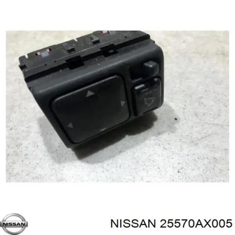Блок керування дзеркалами заднього виду, на торпедо 25570AX005 NISSAN