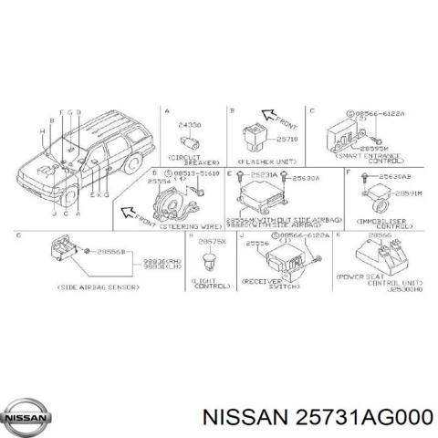Реле Nissan Almera I