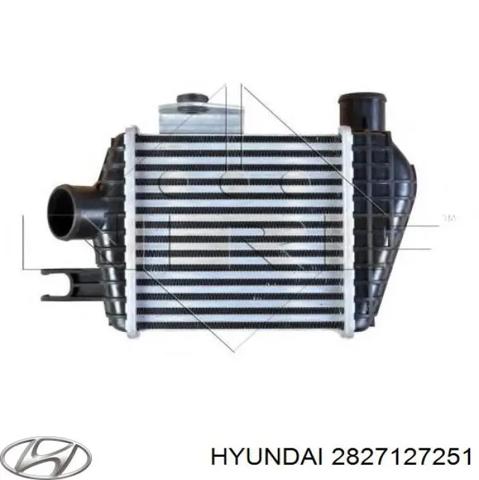 Охолоджувач наддувочного повітря 2827127251 HYUNDAI