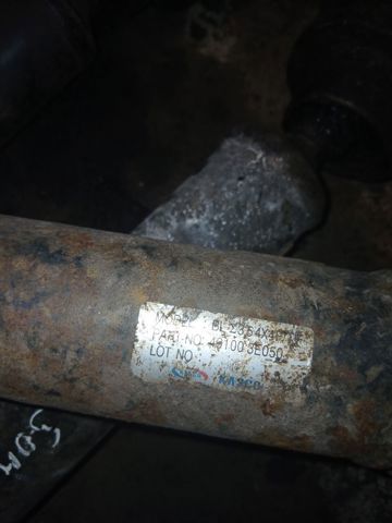 Вал карданний задній, у зборі 491003E050 HYUNDAI