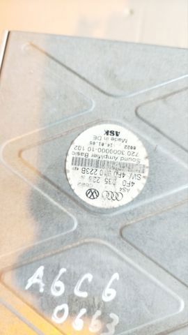 Підсилювач звуку аудіосистеми 4F0910223B VAG
