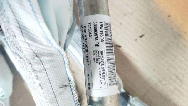 Подушка безпеки, шторка бічна, ліва, AIRBAG 4F9880741A VAG