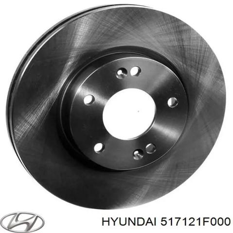 Диск гальмівний передній 517121F000 HYUNDAI