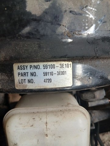 Циліндр гальмівний, головний 591003E101 HYUNDAI