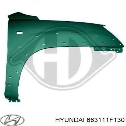 Ліве переднє крило 663111F130 HYUNDAI