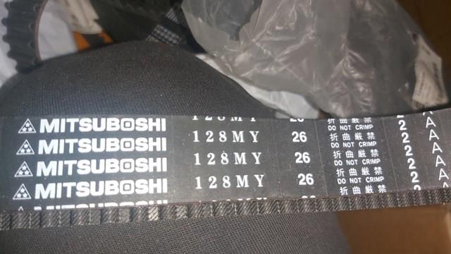 Зубчастий ремінь 128MY26 MITSUBOSHI
