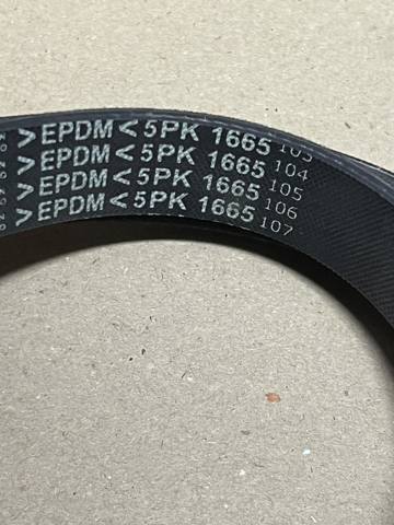 Клиновий ремінь 5PK1665 GATES