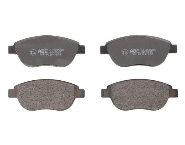 Передні гальмівні колодки C1C035ABE ABE