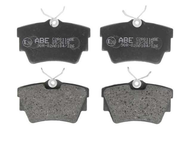 Задні гальмівні колодки C2R011ABE ABE