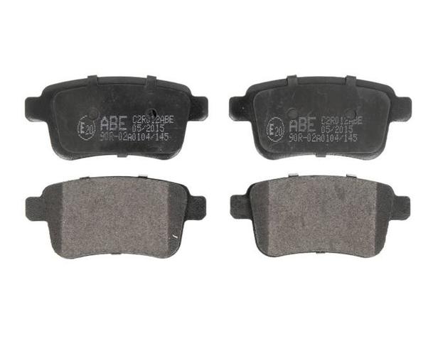 Колодки на гальмо задній дисковий C2R012ABE ABE