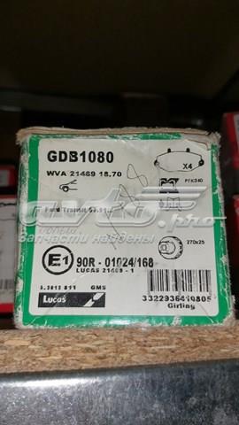 Колодки дискові GDB1080