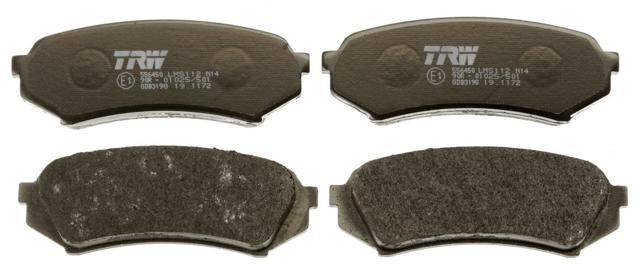 Задні дискові колодки GDB3198 TRW