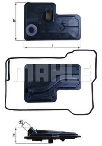 Масло в коробку автомат HX270D MAHLE