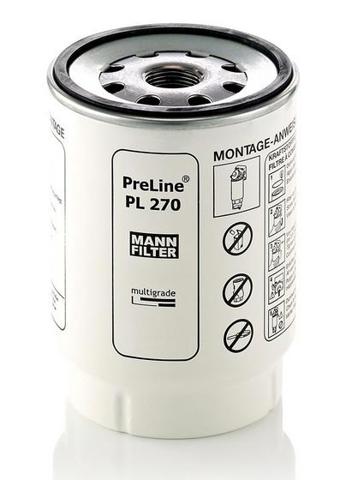 Фільтр тонкого очищення палива PL270X MANN