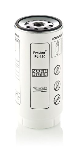 Фільтр-відстійник палива грубої очистки PL420X MANN