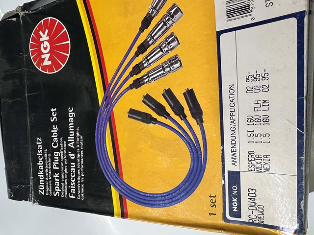 Комплект кабелів високовольтних daewoo espero, nexia (вир-во parts-mall) RCDW403