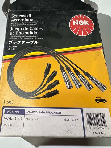 Офіційний ngk 0345 комплект проводів RCEF1201