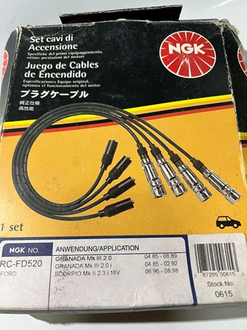 Комплект кабелів високовольтних техника подключ.: sae; техника подключ.: din; внешний d [мм]: 8; ford 1063611 RCFD520