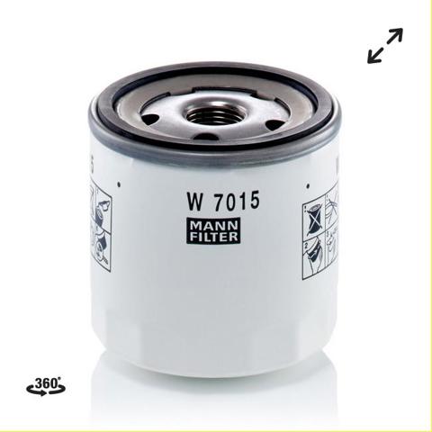 Фільтр масляний W7015 MANN
