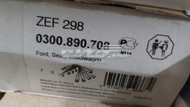 Комплект проводов зажигания ZEF298