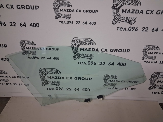 Скло передньої правої двері KB7W58510 MAZDA