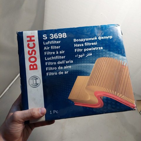 Елемент повітряного фільтра 1457433698 BOSCH