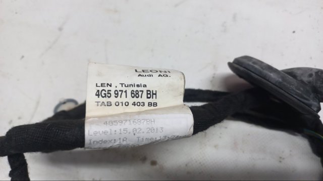 Джгут проводів задніх дверей 4G5971687BH VAG