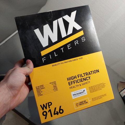 Фільтр салону WP9146 WIX