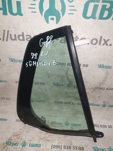 Скло-кватирка двері, задній, правій 5GM845214B VAG
