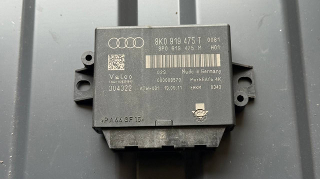 Модуль (блок ЕБУ) управління парктроніком 8K0919475T VAG