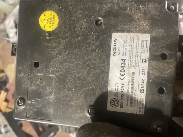 Блок керування Bluetooth 3C0035729F VAG