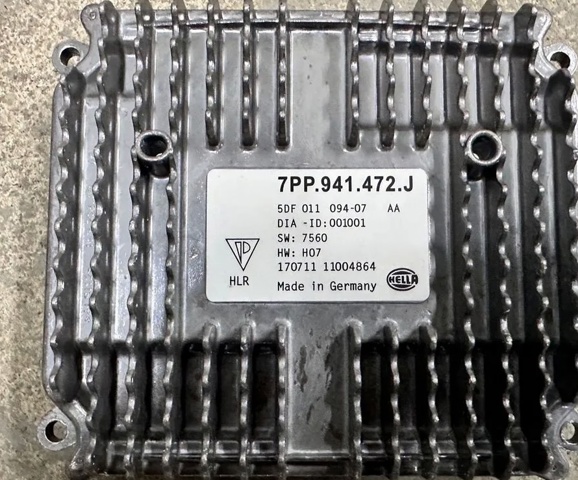 Модуль керування (ЕБУ) світлом фар 7PP941472J HELLA