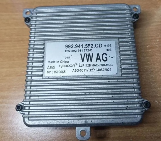 Блок розпалювання, ксенон 992941572CD VAG