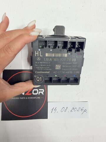 Блок комфорту задніх дверей A1669007809 MERCEDES