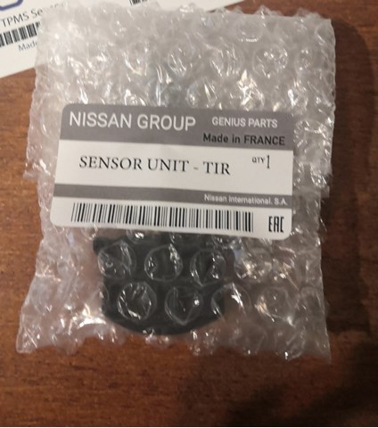 Датчик тиску в шинах 407003AN0D NISSAN