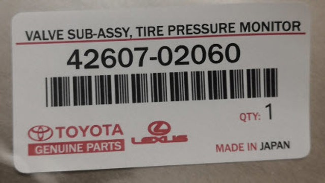 Датчик контролю тиску в шинах 4260702060 TOYOTA