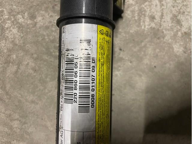 Подушка безпеки, шторка бічна, права, AIRBAG 2208600605 MERCEDES