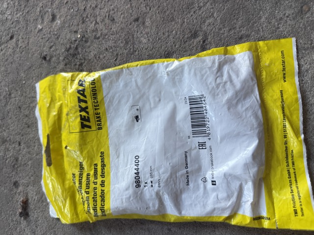 Сенсор зносу 98044400 TEXTAR