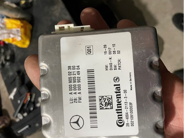 Блок управління камерою A0009050238 MERCEDES